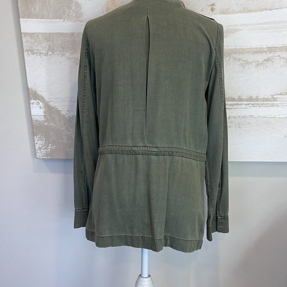 ELAN Lightweight army long sleeve jacket (nwt) 100% Tencel - Picture 4 of 7